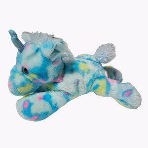 Blue Tie Dye Unicorn 9 inch Plush Sparkle Horn Stuffed Animal Toy Best Made Toys